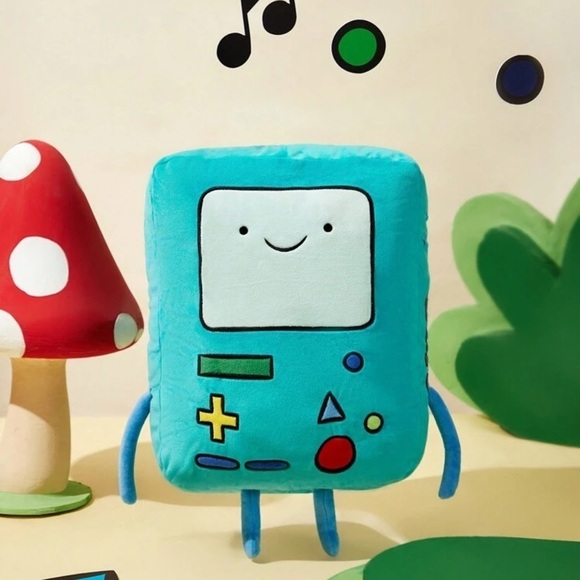 ADVENTURE TIME WITH FINN & JAKE 13’" BMO BEEMO PLUSH TOY PILLOW - Picture 6 of 7